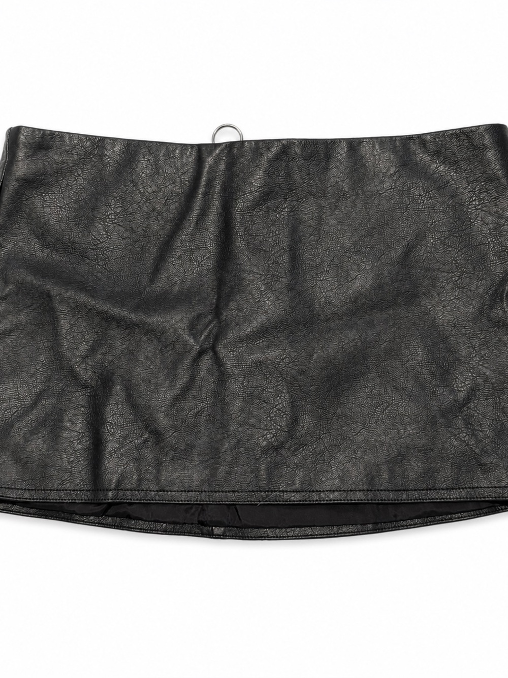 Urban Outfitters Black Faux Leather Mini Skirt
